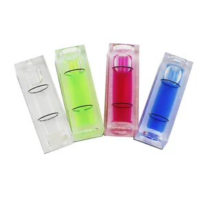 Магнитный Квадрат QASE 10*10*29 мм, спиртовой уровень пузырьковый, 4 цвета в наличии, 1 шт.