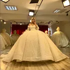 Цветочное кружевное свадебное платье, бальное платье в форме буквы es, свадебное платье с длинными рукавами, свадебное платье Handmad цветочное свадебное платье в дубайском стиле