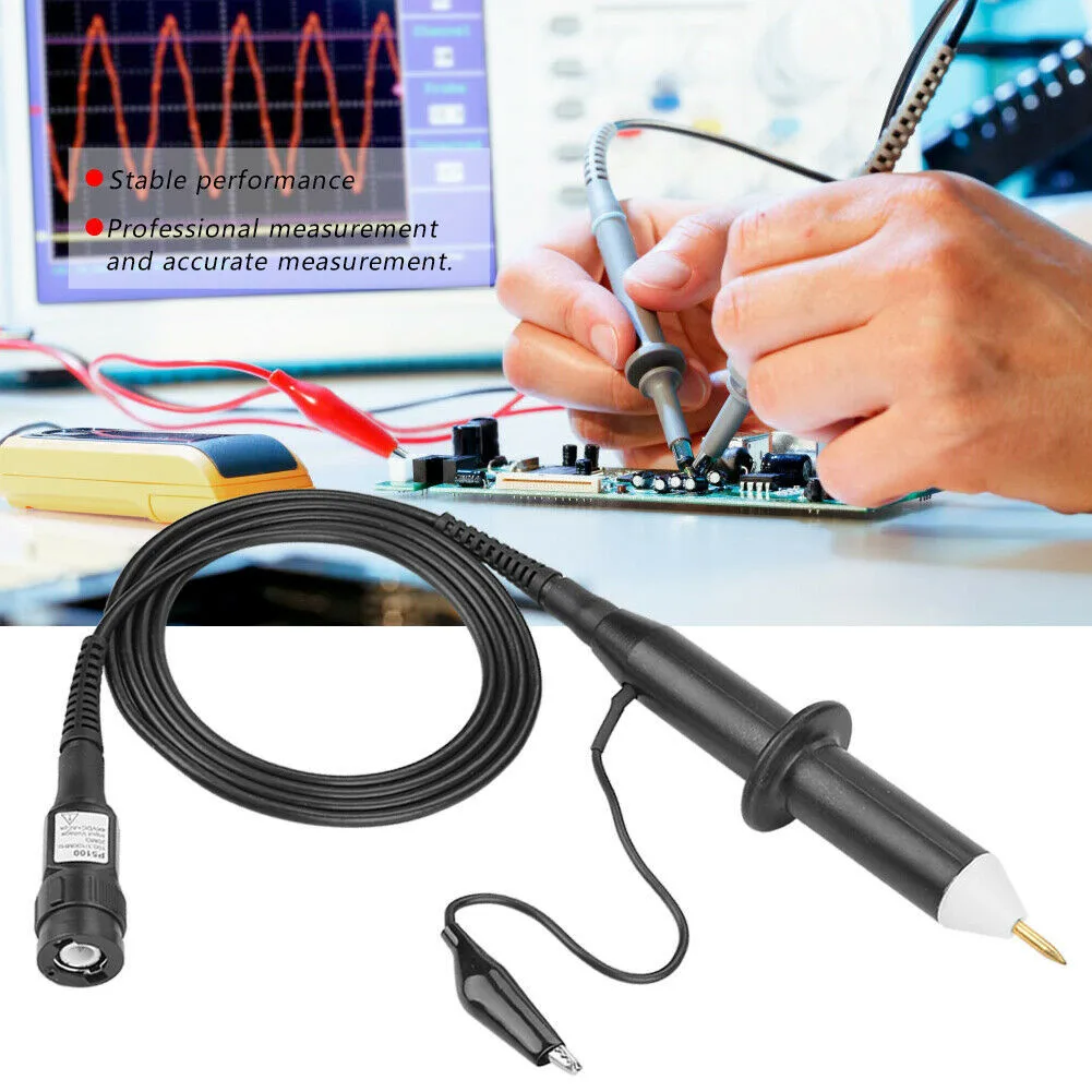 

P5100 Kit Linea Test BNC 4KV 100X Ad Alta Tensione Calibration Rod Sonda Oscilloscopio High Voltage Probe Instrument Engineers