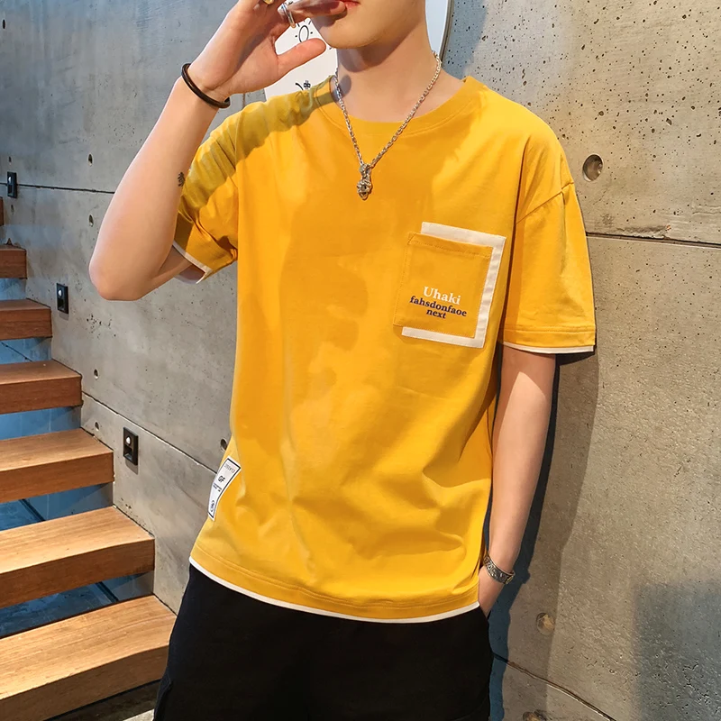 Футболка мужская с коротким рукавом модный хип поп Джастин Бибер Топ в стиле High