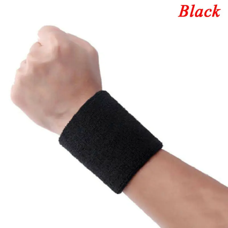 

2 x Sports Wrist Sweat Bands Wristbands Fitness Sweatbands Gym Tennis Unisex US