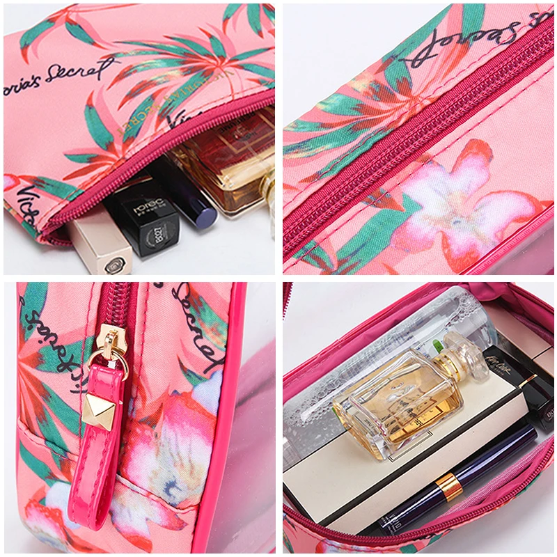 

3Pcs Travel Transparent Storage Pouch Makeup Bag Travel Toiletry Bags For Women Waterproof Zipper Large Capacity Multifunction