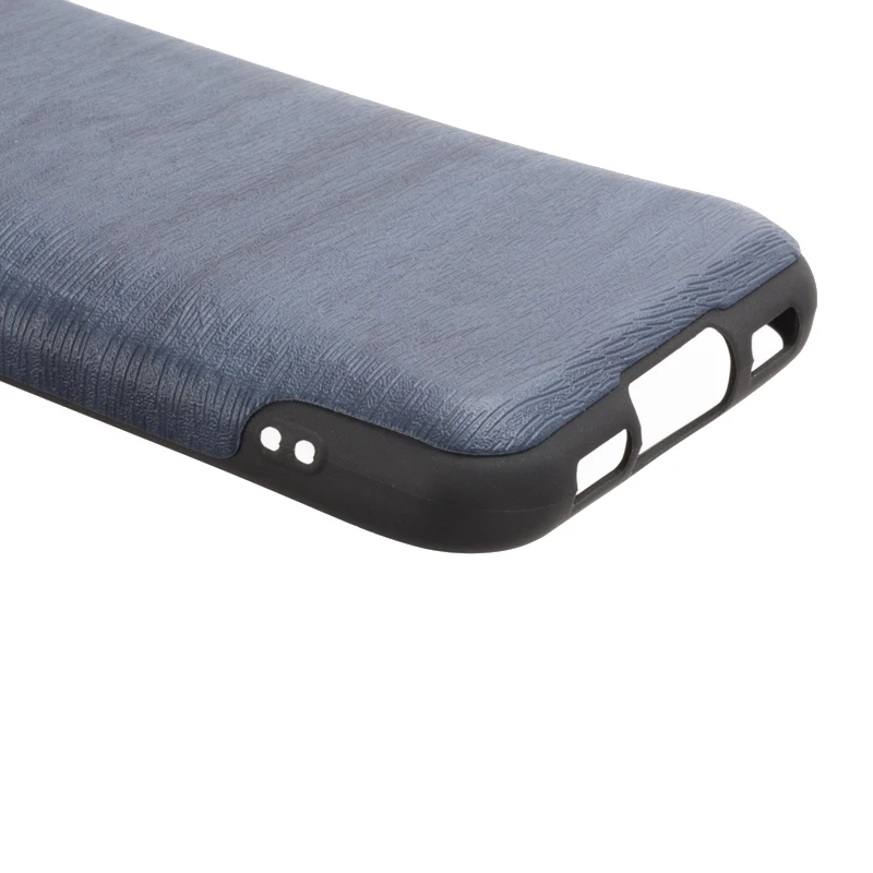 Мягкий силиконовый чехол для BlackView BV5500 Pro с текстурой под дерево | Мобильные