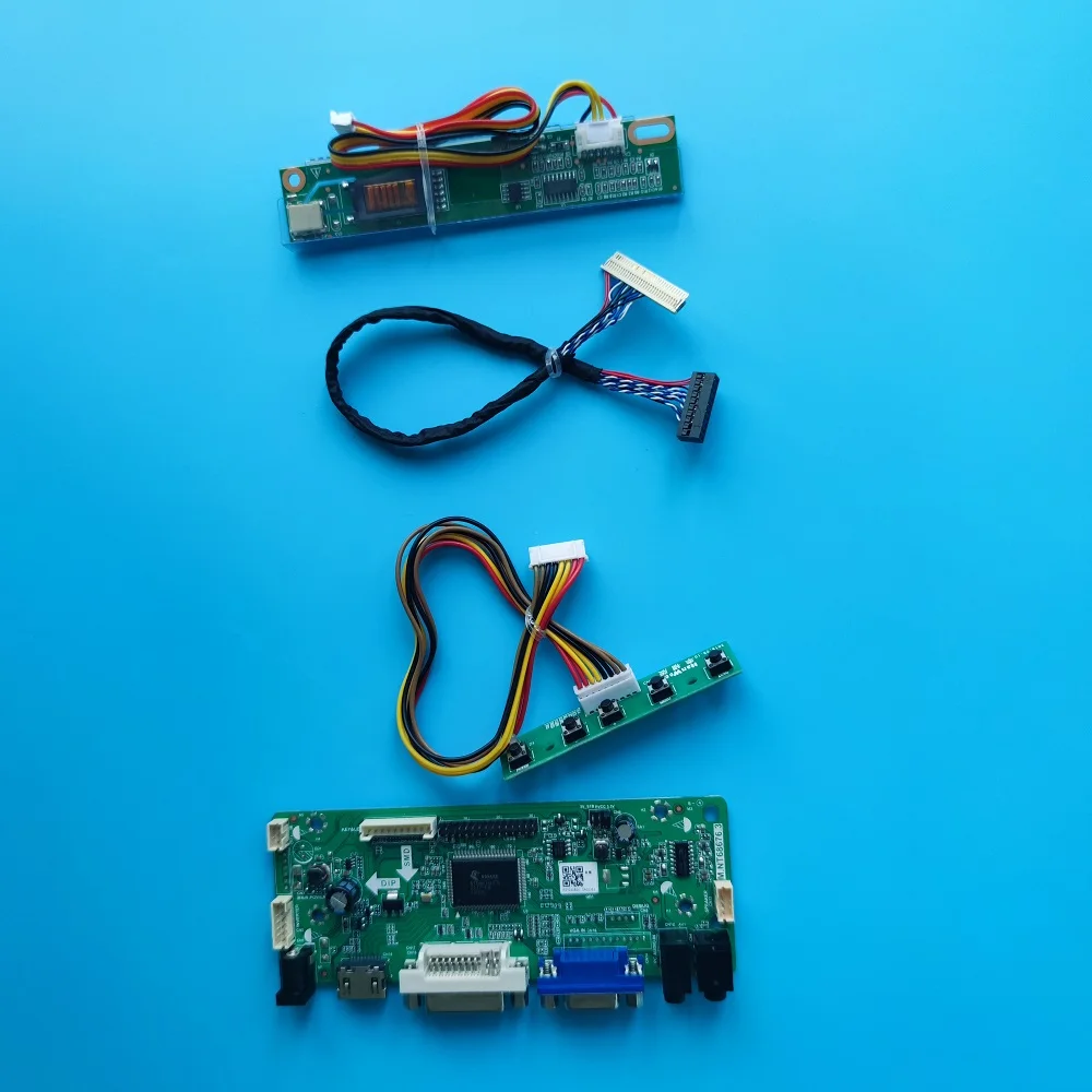 

20pin 1024x768 HDMI-compatible 60hz For HT12X21-200 HT12X21-100 HT12X21 LCD DVI 1CCFL Controller board M.NT68676 VGA Panel