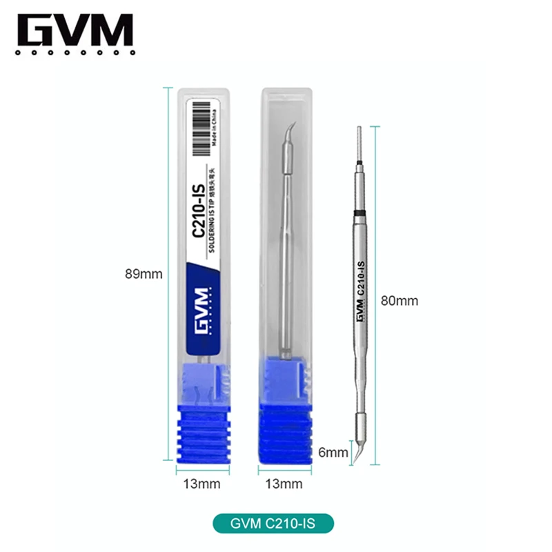 Наконечники для пайки GVM T210 насадка JBC/GVM C210-I/IS/K T26 S21 JBC C210 наконечник без свинца