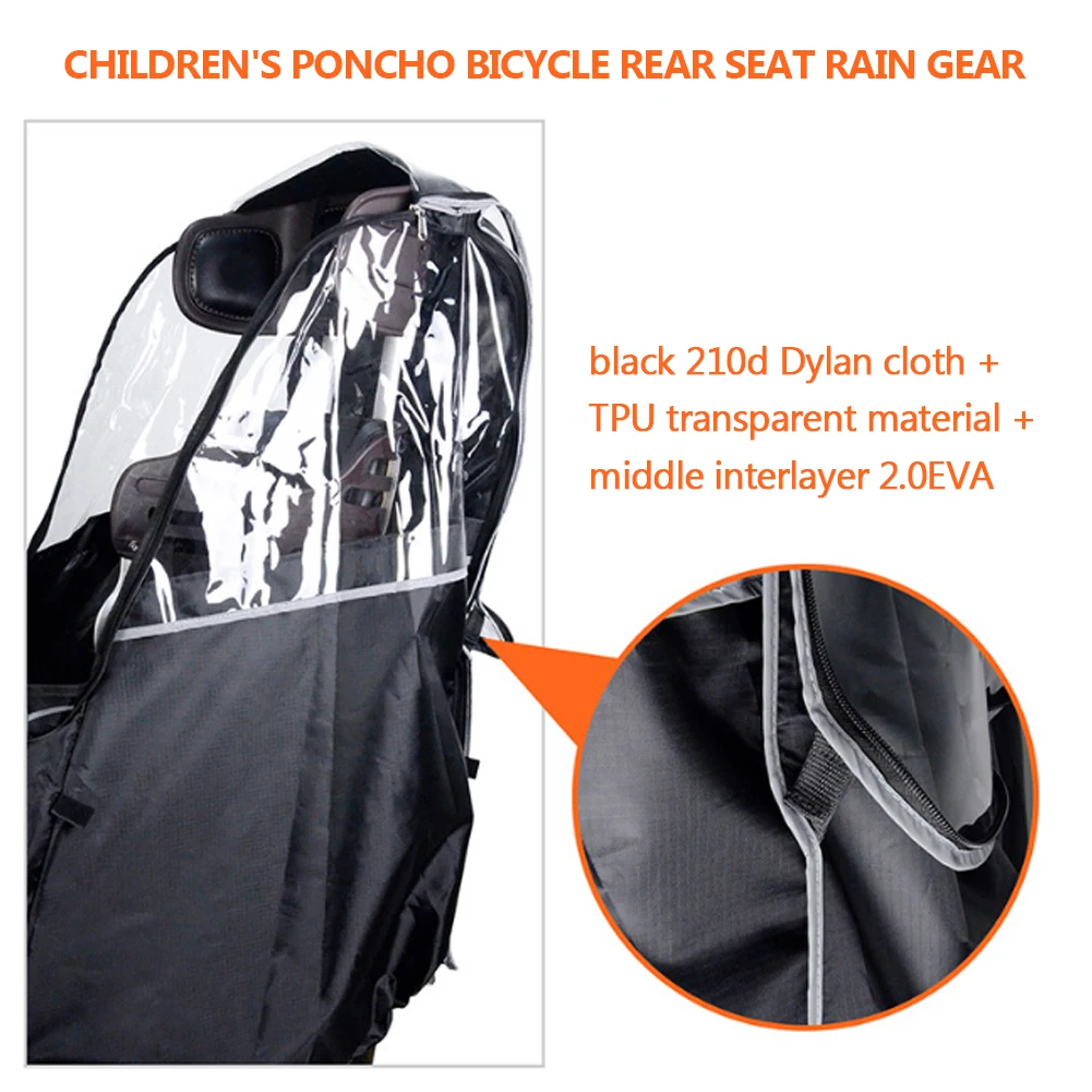 

Fashion Portable Stroller Rain Cover Pram Weather Shield Lightweight Parts Universal stroller accessories baby accessories#37