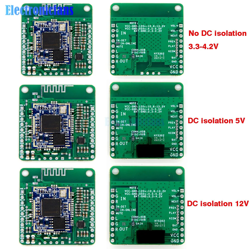 

Плата приема музыки QCC3031 APTXHD, аудио AUX без потерь, Hifi Bluetooth 5,0, плата приема звука TPA6132A2, плата автомобильного усилителя звука, модуль приемника