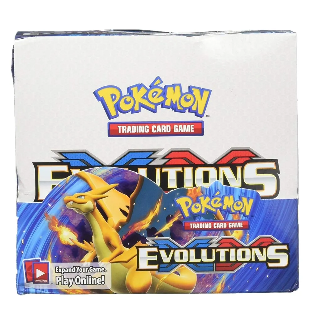 TAKARA TOMY 324 шт. базовые карты с блестящими картами новейший стиль в Pokemon Card игрушка для детей - Цвет: evolutions