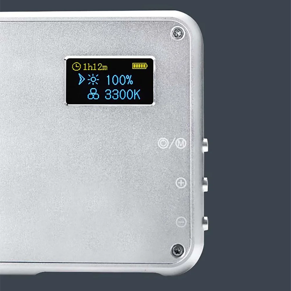 Ультра карманный светодиодный видео светильник с 12 RGB цветным фильтром Vlog