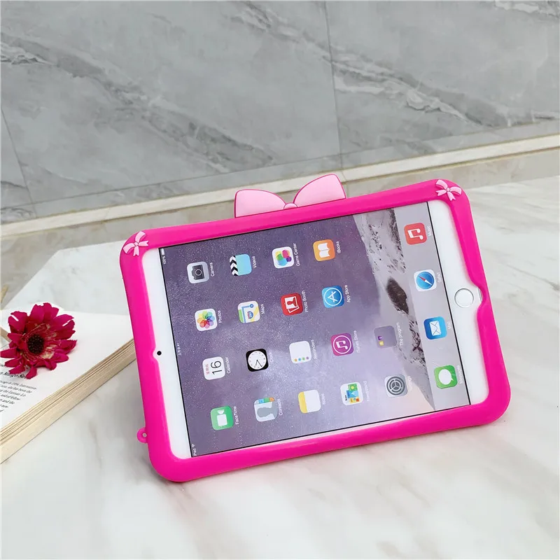 

Чехол Ins Girls для iPad Pro 11 Pro 10,5 ''Air 3 10,2, противоударный силиконовый чехол-подставка, чехол для iPad Air 1/2 9,7 дюйма Mini 4 5