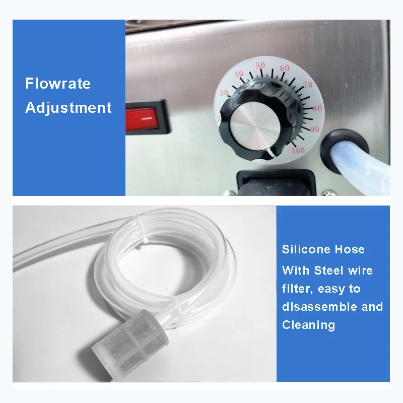 

Разливочная машина для жидкости с цифровым управлением, для алкогольных напитков, парфюмерии, сока, молока, маленький количественный диспе...