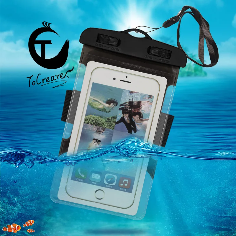 

New Hot Sale Mobile Phone Waterproof Bag Used for Outdoor Activities High Touch Screen Super Safe Fashion Sealing System Lucency