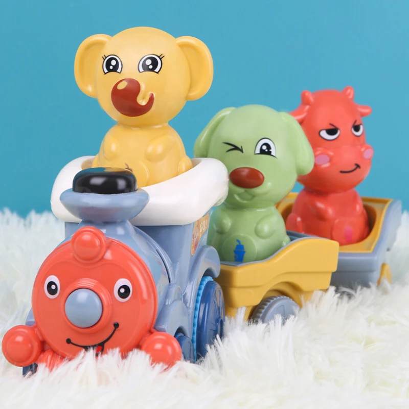 

Новый Электрический поезд трек сенсорный Детский семейный мультяшный детский автомобиль игрушки литой игрушечный автомобиль