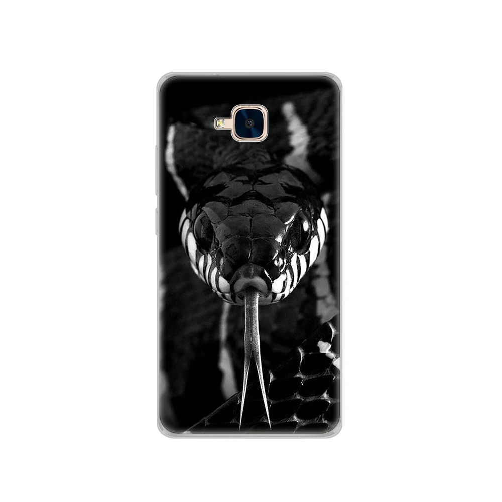 Чехол для Huawei Honor 5C силиконовый чехол русская версия задняя крышка без отверстия