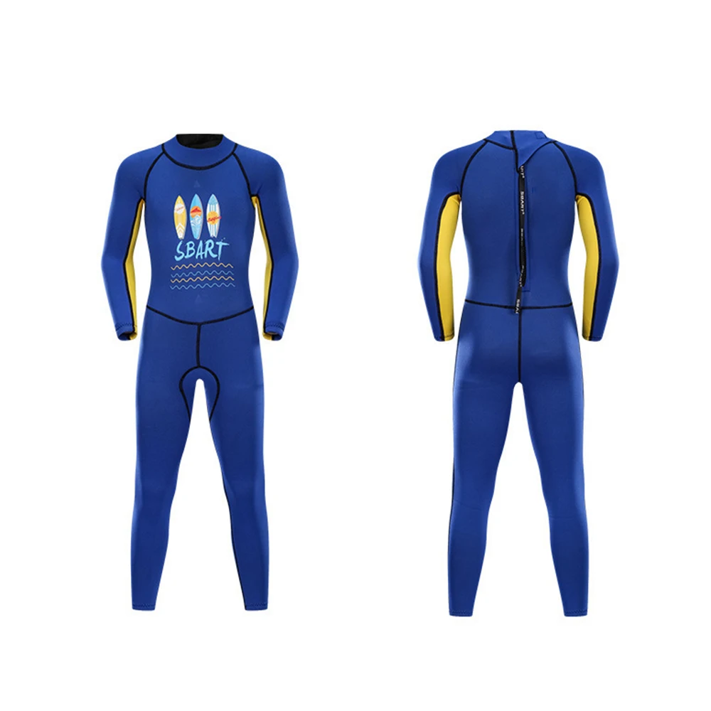 

Neoprene Long Mouths Diving Packages For Boys/Girls Children Rash Guards A Piece of Surfing Swimming Snorkel Child