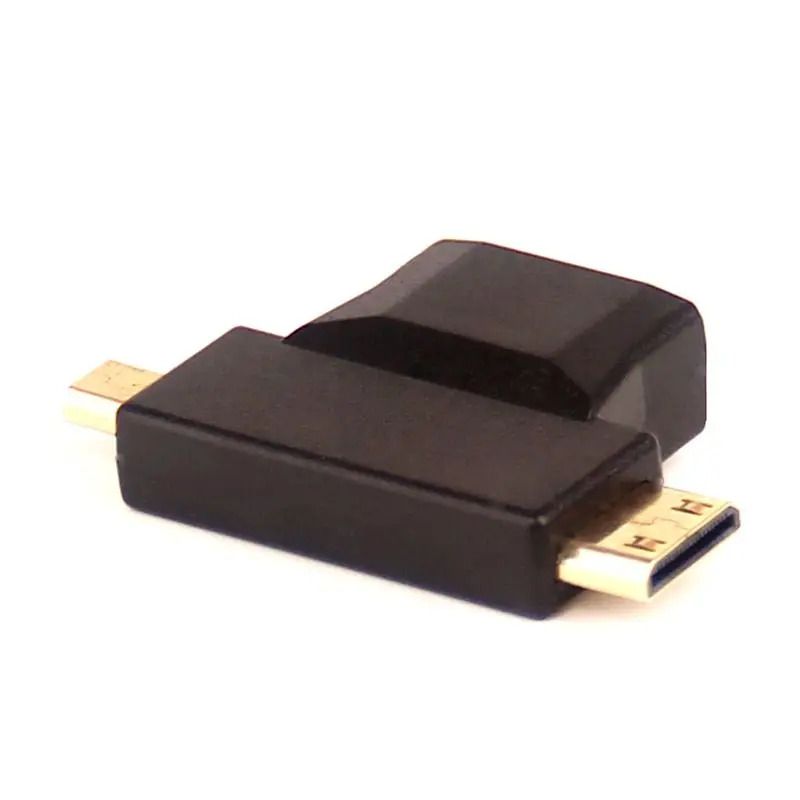 Высокое качество 3 в 1 Mini /Micro HDMI-совместимый для подключения к женскому кабелю