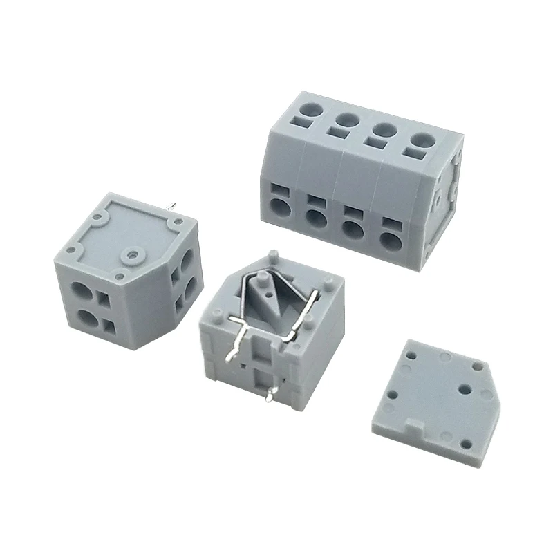 KF250 7.5A 2P ~ 12P печатная плата пружинные клеммные колодки DG208 7 5 мм 2 контакта 12