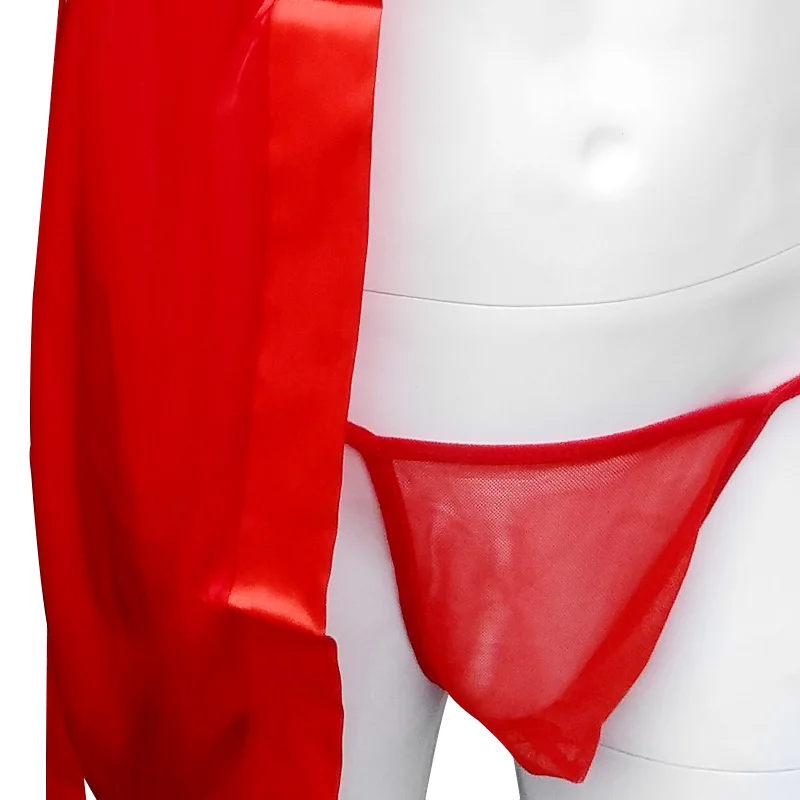 Блестящий Шелковый Атласный халат для мужчин банный нижнее белье комбинация с