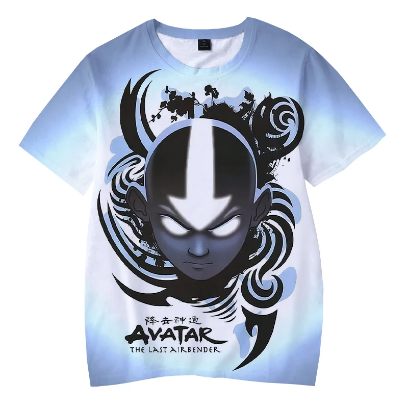 

Avatar The Last Airbender T-Shirt Anime 3D Print Streetwear Men Women Fashion Oversized T Shirt Harajuku Kids Tees Boy Girl Tops