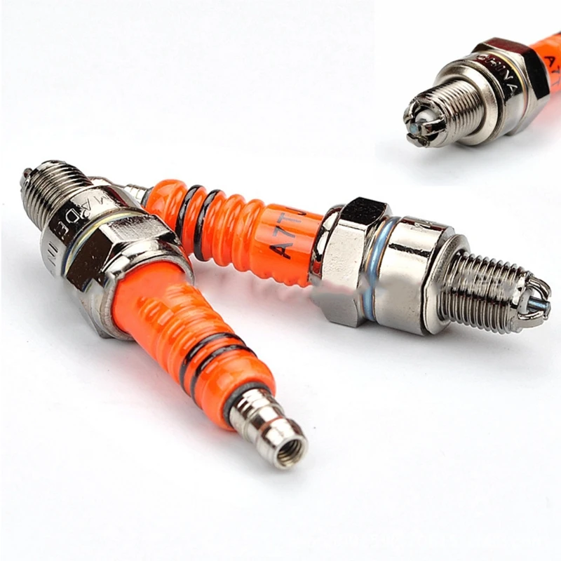 1 шт. гонки 3 электроды свечи зажигания A7TC подходит для 70cc 90cc 110cc 125cc Honda-CRF50 DAX -