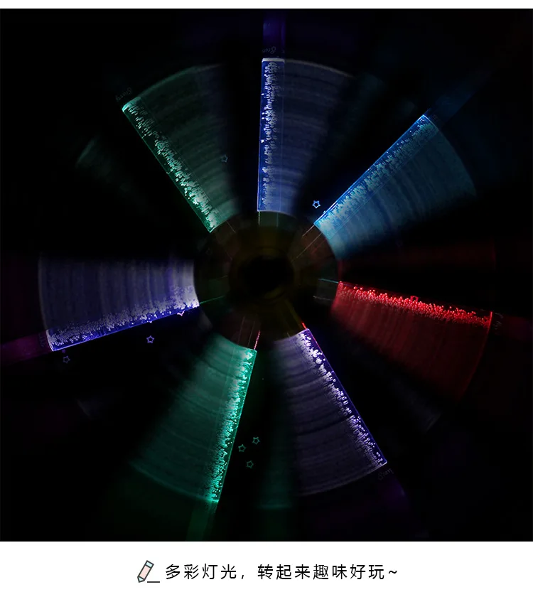 Кавайная ручка светящаяся гелевая креативный светильник с масляным песком 0 5 мм