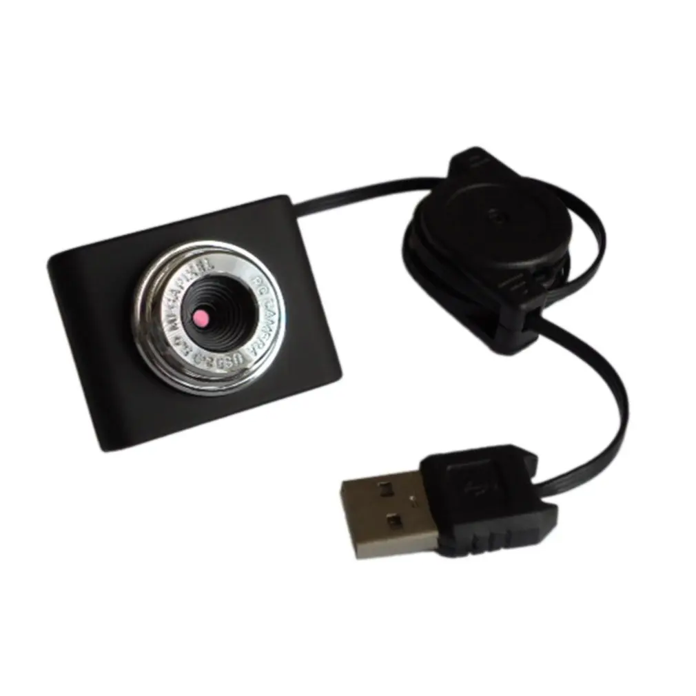 

New 0.3 Million Pixels Mini Webcam HD Web Computer Camera with Microphone for Desktop Laptop USB Plug and Play for Video Calling