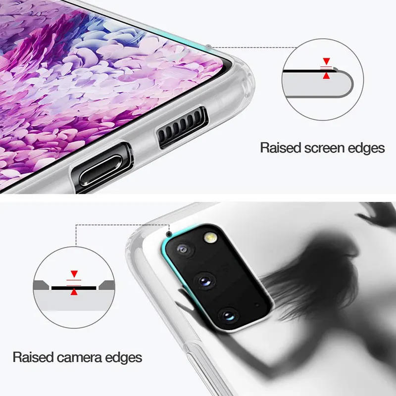 Matte Case for Samsung S20 FE S10 Plus S21 S8 S23 S10e Note 10 Lite 20 9 Phone Cover Soft Funda Capa Sexy Funny Woman Coque