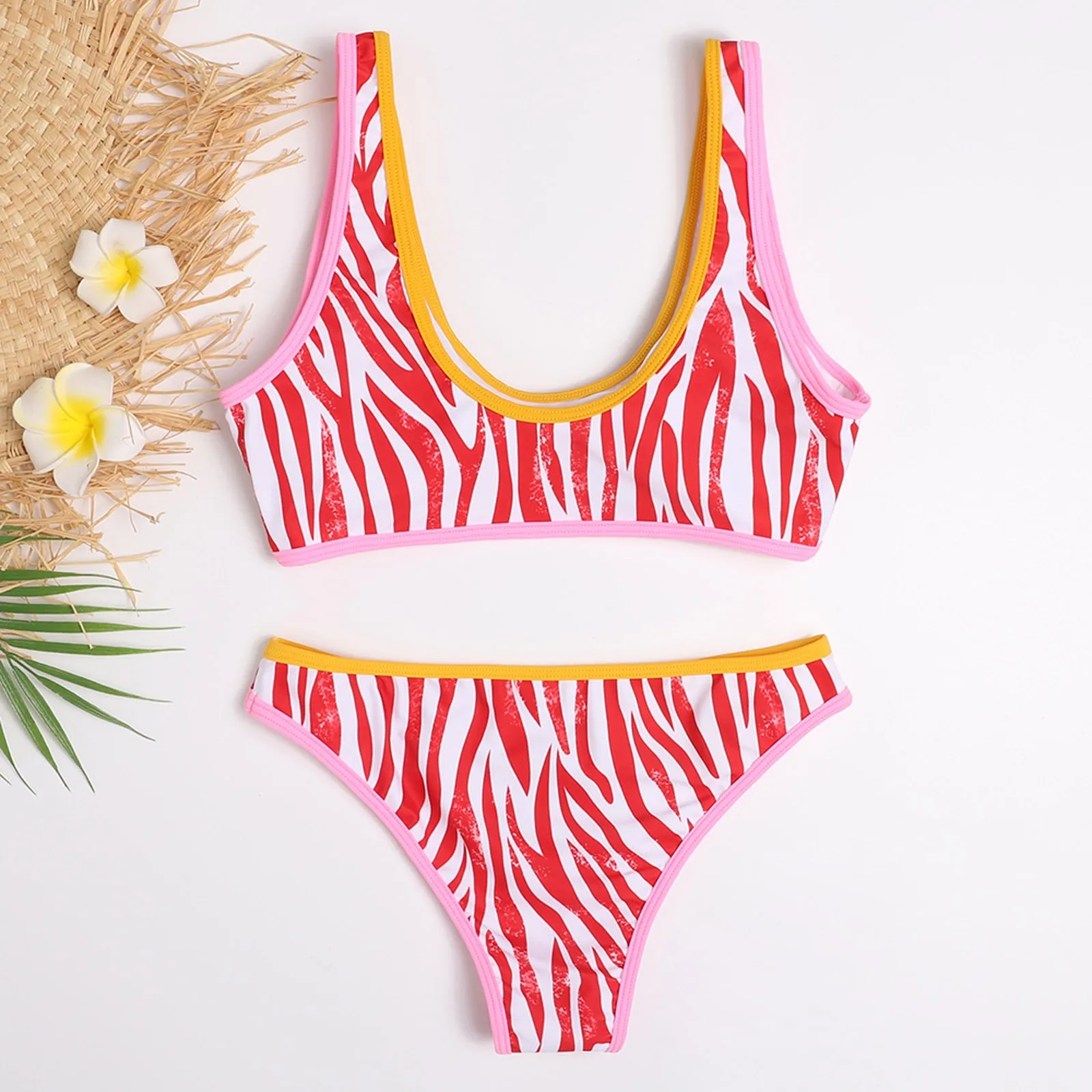 

Women Bandeau Bandage Bikini Set Push-Up Brazilian Swimwear Beachwear Swimsuit Push Up Swim Suit Beach Female Swimsuit Swimming