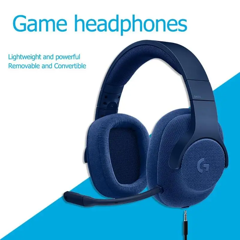 Игровая гарнитура Logitech G433 7 1 SURROUND для всех геймеров проводная с микрофоном ПК PS4
