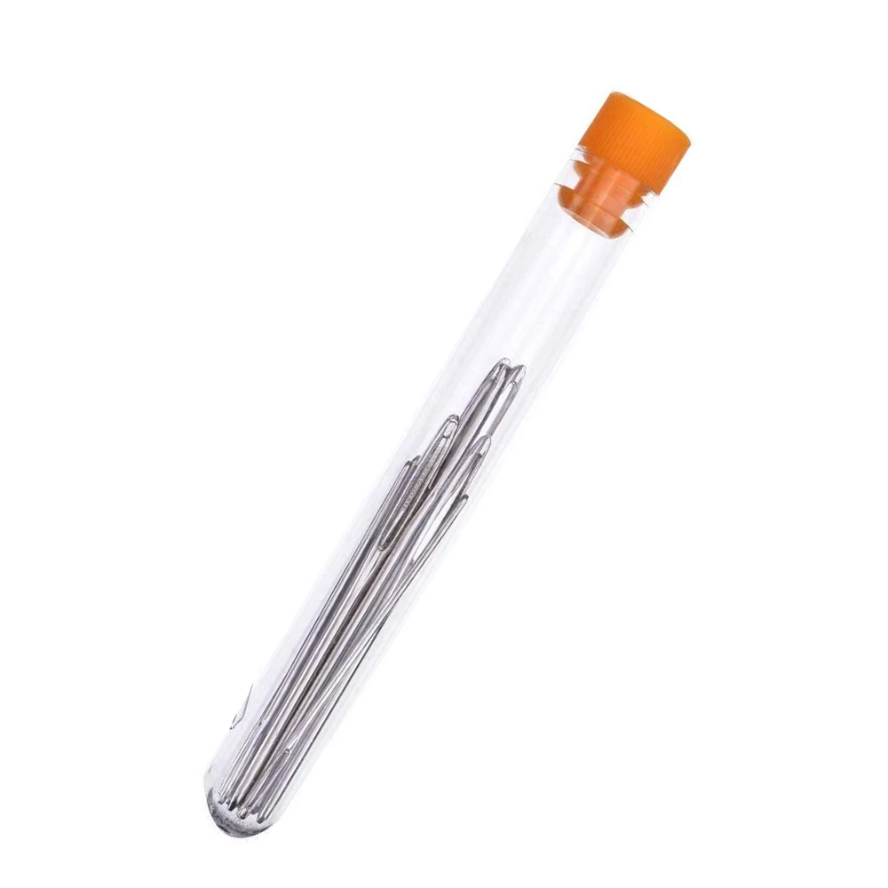 9 шт. крупные швейные иглы из нержавеющей стали|Швейные инструменты и аксессуары|