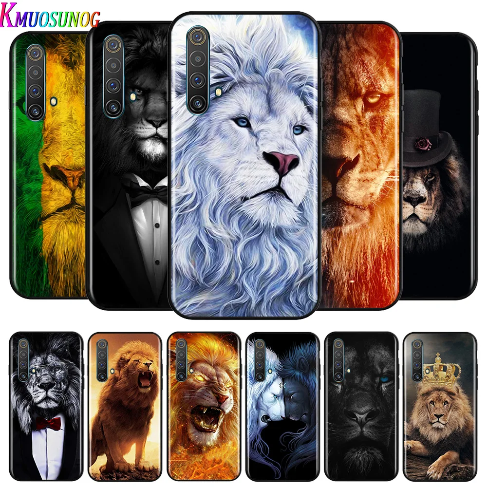 

Majestic Animal Lion For OPPO Reno A 2 3 4 5 Z ACE Z/F/SE/Lite A92020 A11 10 X 5 PRO Plus Pro (4G/5G) Black Phone Case