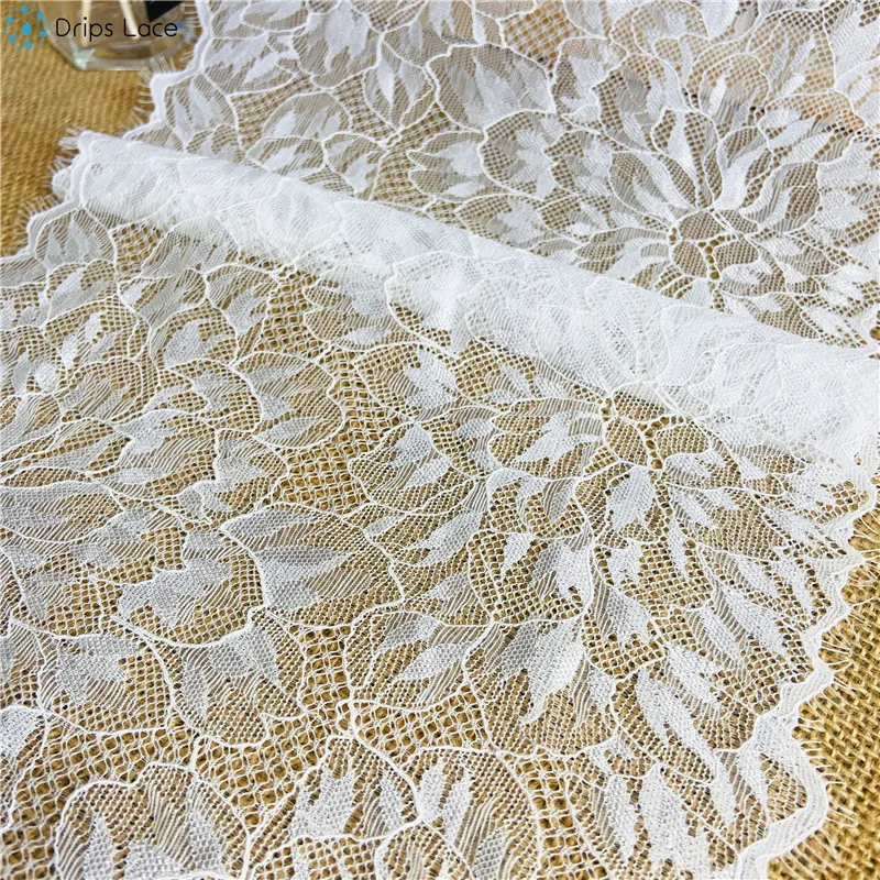 Женская белая кружевная сетчатая вышивка 23 5 см кружевные аксессуары сделай сам