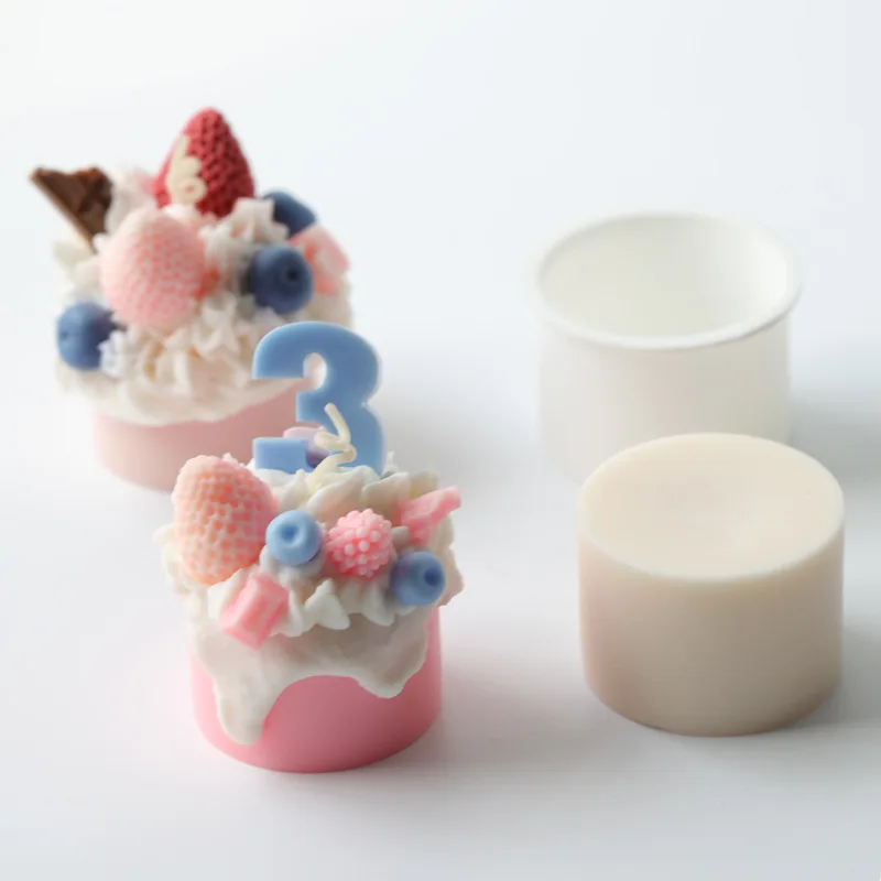 Силиконовая форма для украшения торта сделай сам форма-пончик круг из смолы