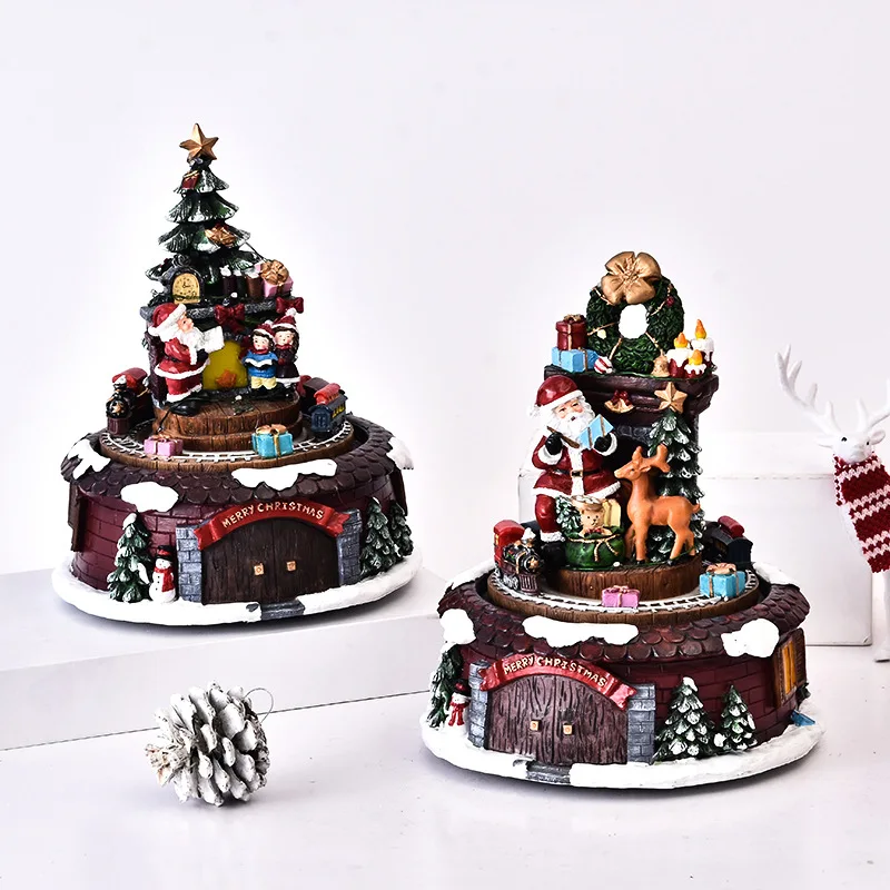 

Christmas ornaments gifts snowman hut Christmas tree new Christmas decoration factory direct sales