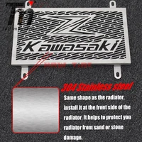 new stainless steel motorcycle radiator grille guard cover protectorfor kawasaki z300 z250 ninja250 300 2013 2016 2014 2015