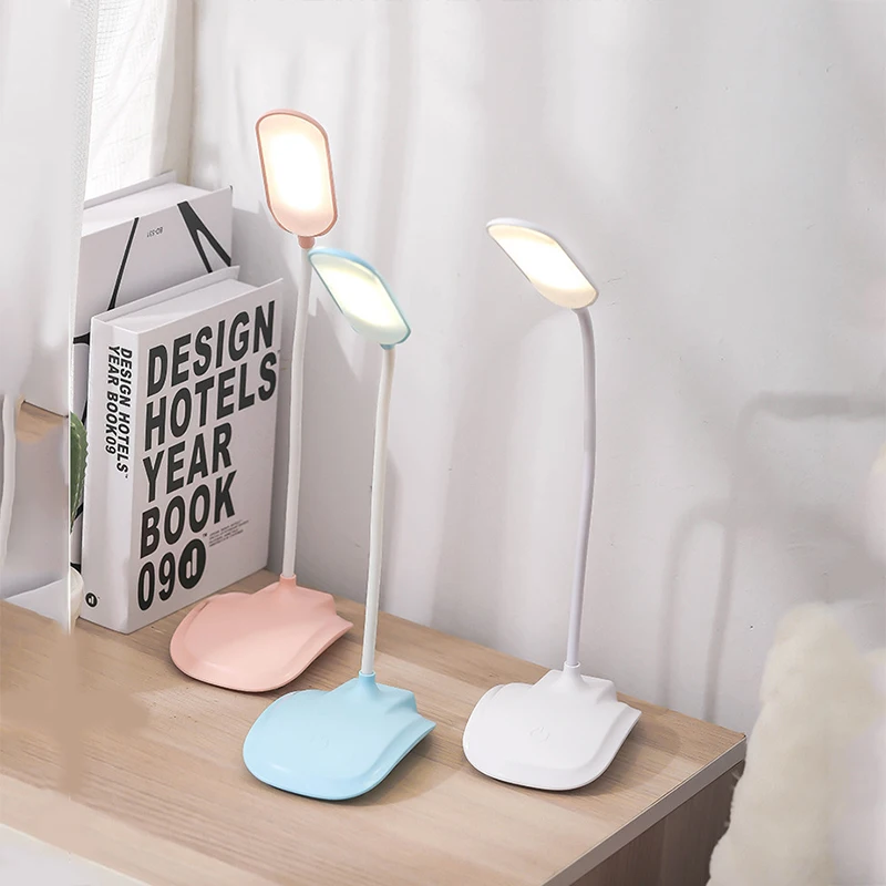 

LED Desk Lamp table top lanterns Flexible Foldable Eye Protection Table Lamp Touch 3 Modes Reading Book Light Children
