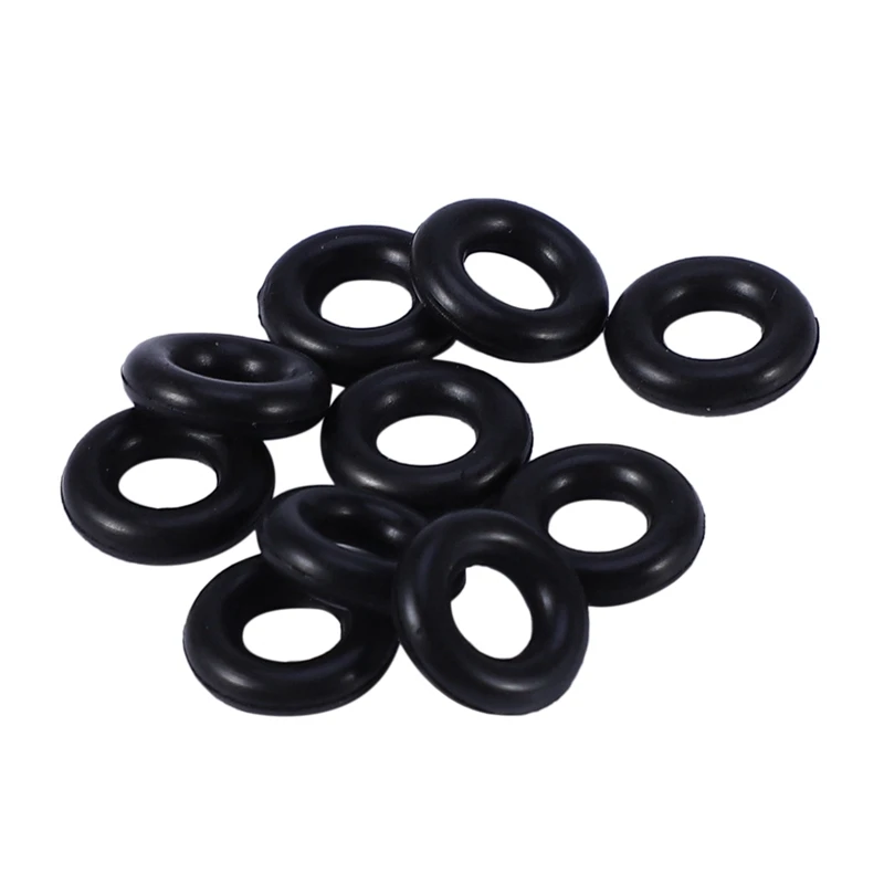 Fashion10 шт черное резиновое масло уплотнения Уплотнительные кольца шайбы 9x4x2 5