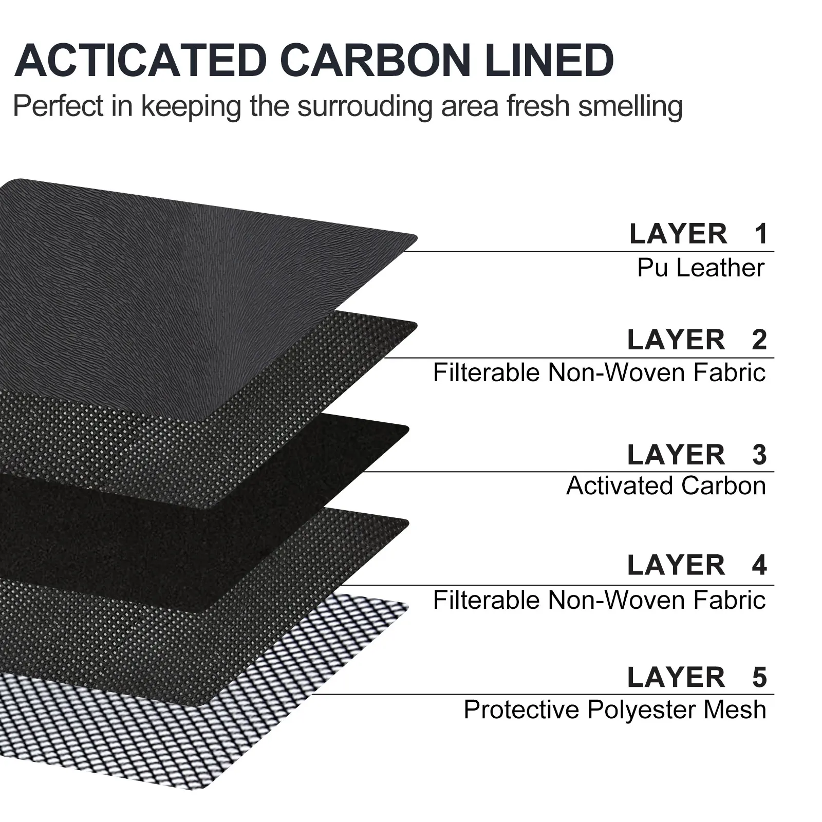 Чехол FIREDOG с защитой от запаха курения большой Дорожный и замком портативный