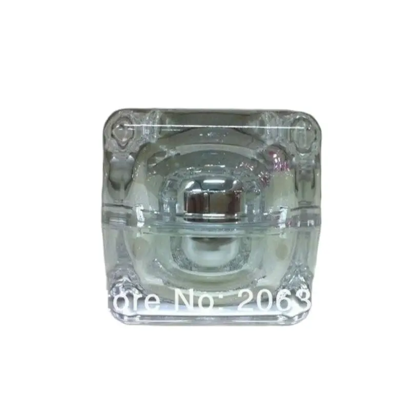 

50 г Серебряная Квадратная бутылка для крема, косметический контейнер, банка для крема, косметическая банка, косметическая упаковка