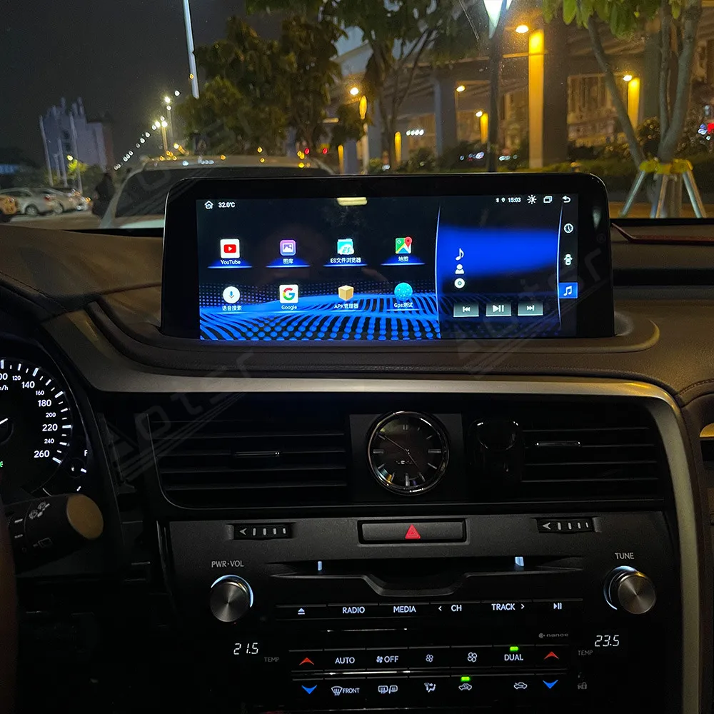 Для Lexus RX RX200 RX350 RX450 2018-2021 Android Авто Радио GPS Navi Центральный Мультимедийный Плеер