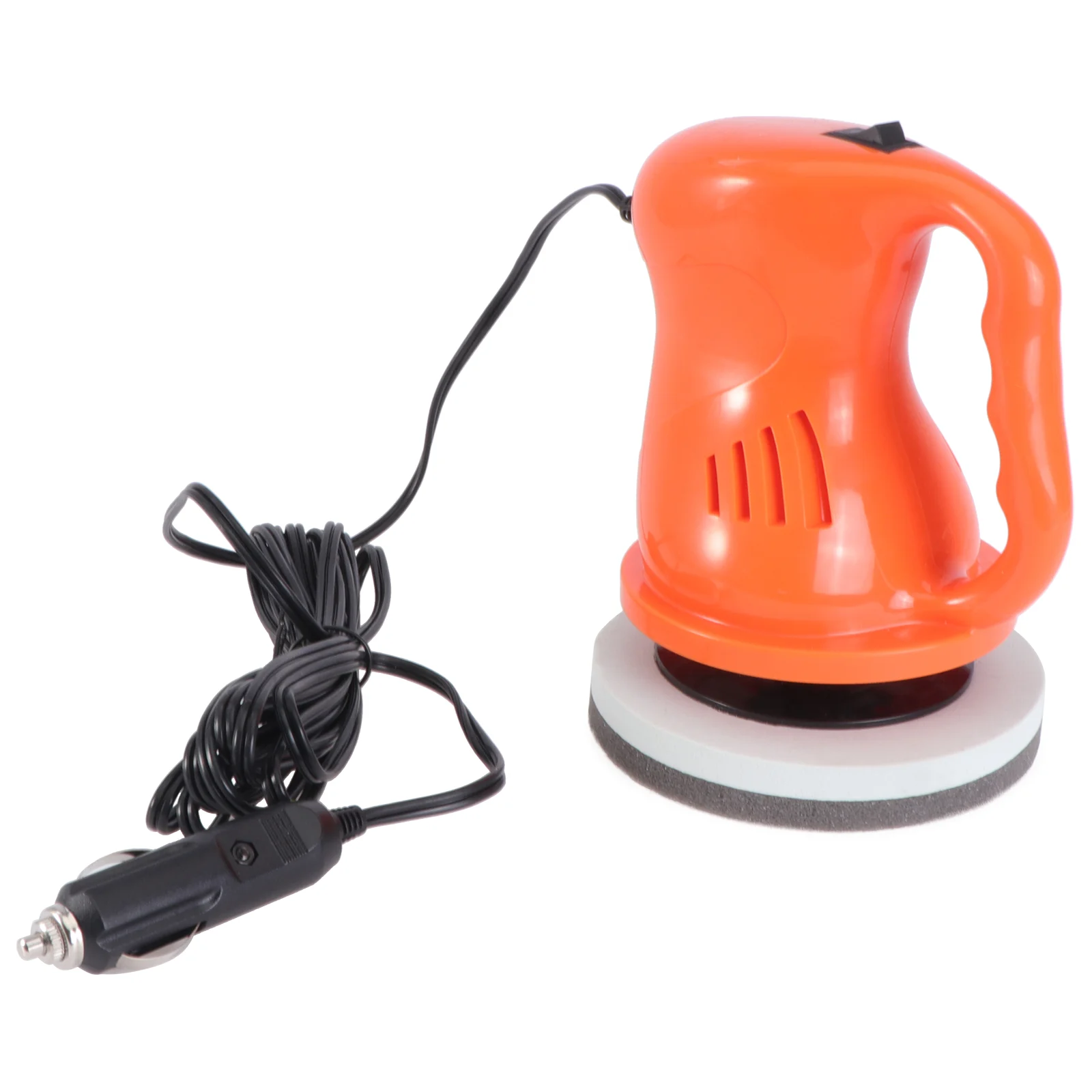 

Набор для полировки автомобиля, 12 В, восковая полировальная машина для автомобиля (оранжевая)