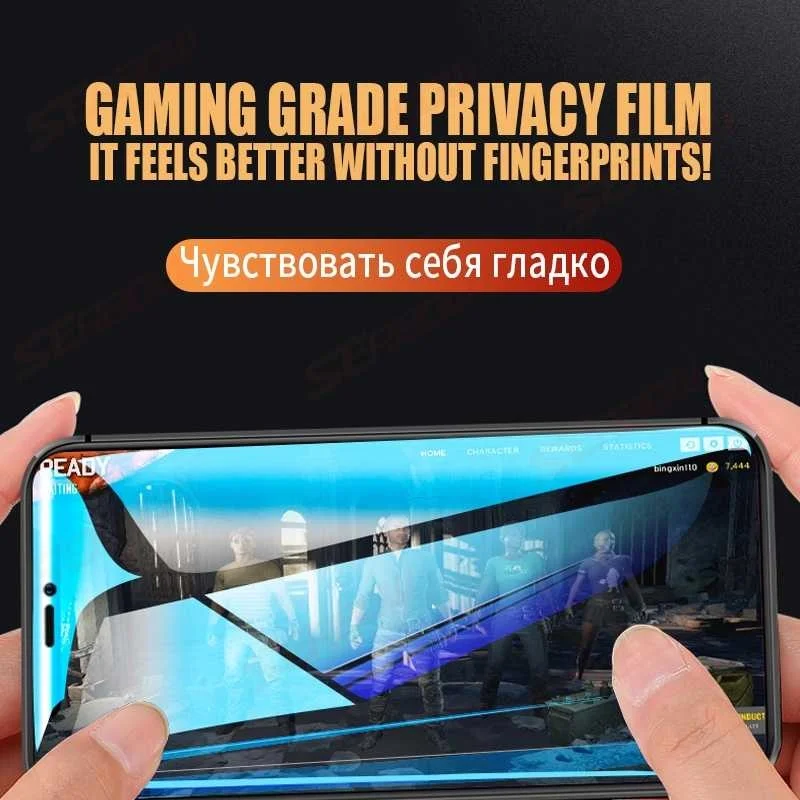 

9D Anti Spy For IPhone X XR XS 11 12 Pro Max Screen Protector IPhone 8 7 6 6S Plus 5 5S SE 2020 Private Glas Film
