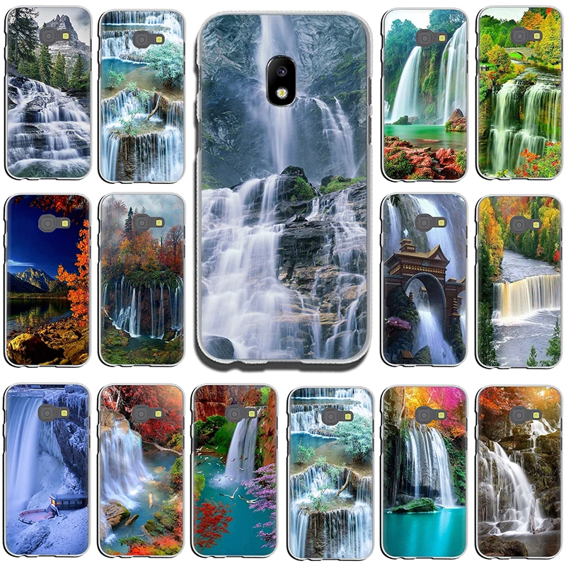 Твердый чехол для телефона с изображением водопада и природного Пейзажа Samsung GaLaxy