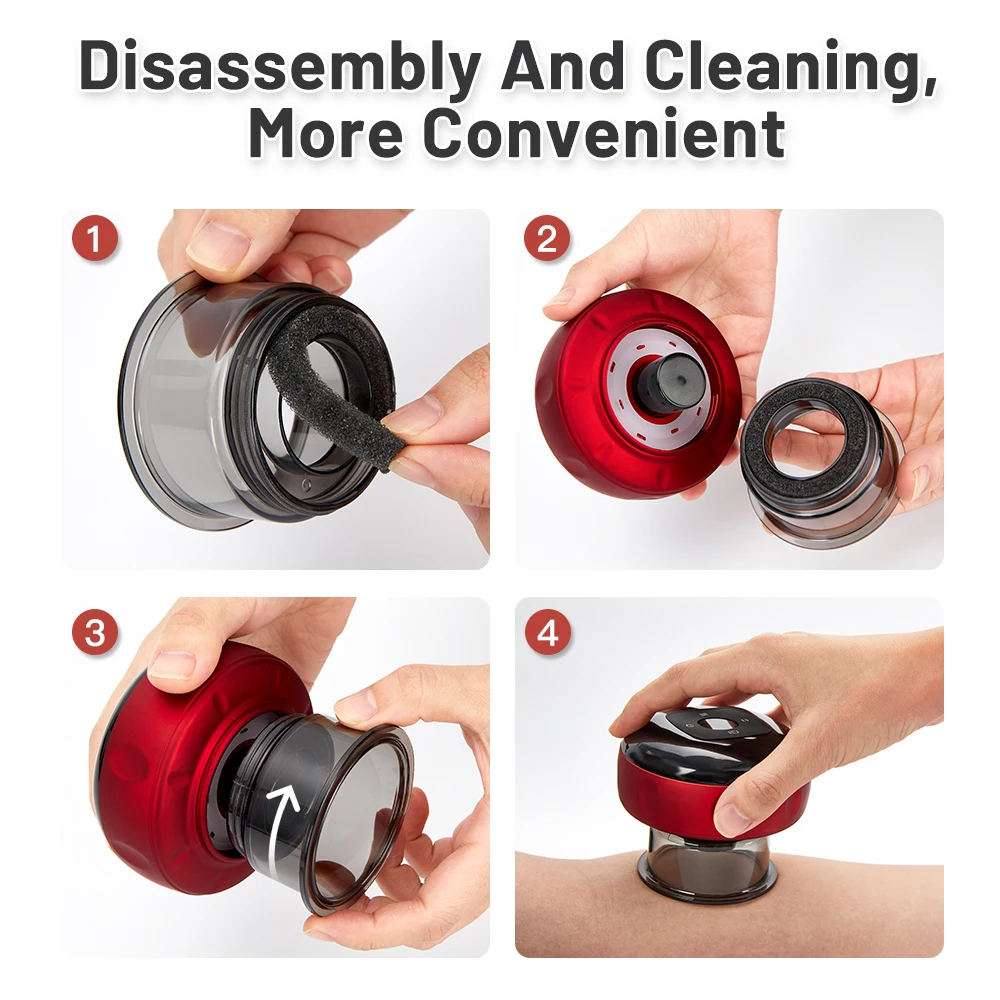 Электрические банки для массажа беспроводные Вакуумные Банки Для Массажа Гуаша