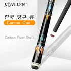 KONLLEN кий каром сигналы 3 подушки кий 12 мм KONLLEN 3C-PLUS наконечник 142 см  3*88 радиальный штырьковый шарнир карбоновый кий