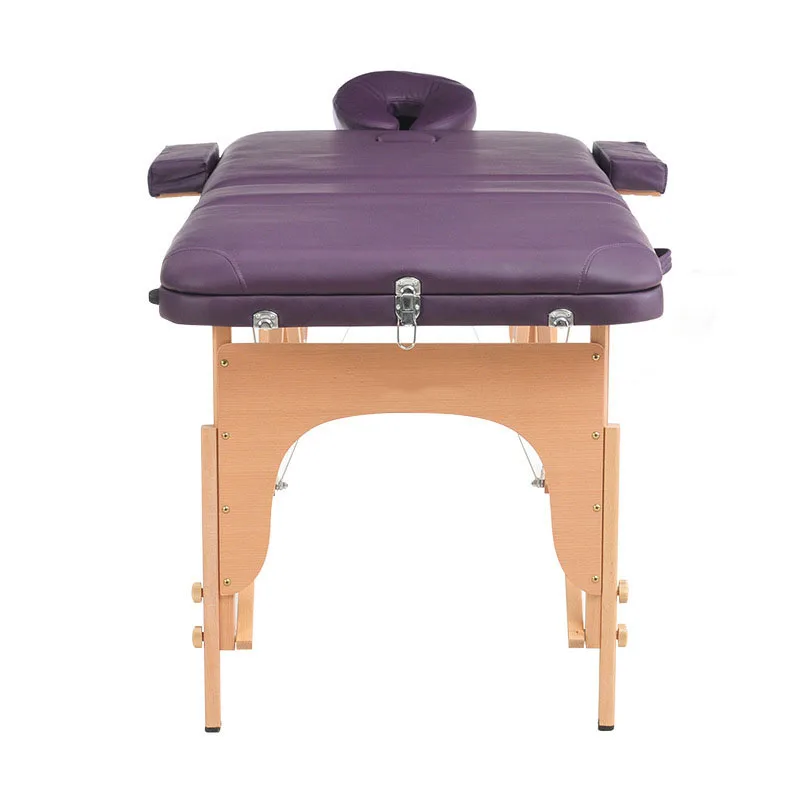 Складной массажный стол физиотерапевтическая кровать из массива дерева для