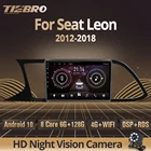 Автомагнитола TIEBRO 2DIN Android 10 для Seat Leon 2012-2018 стерео приемник GPS-навигация Авторадио DSP автомобильный мультимедийный плеер IGO
