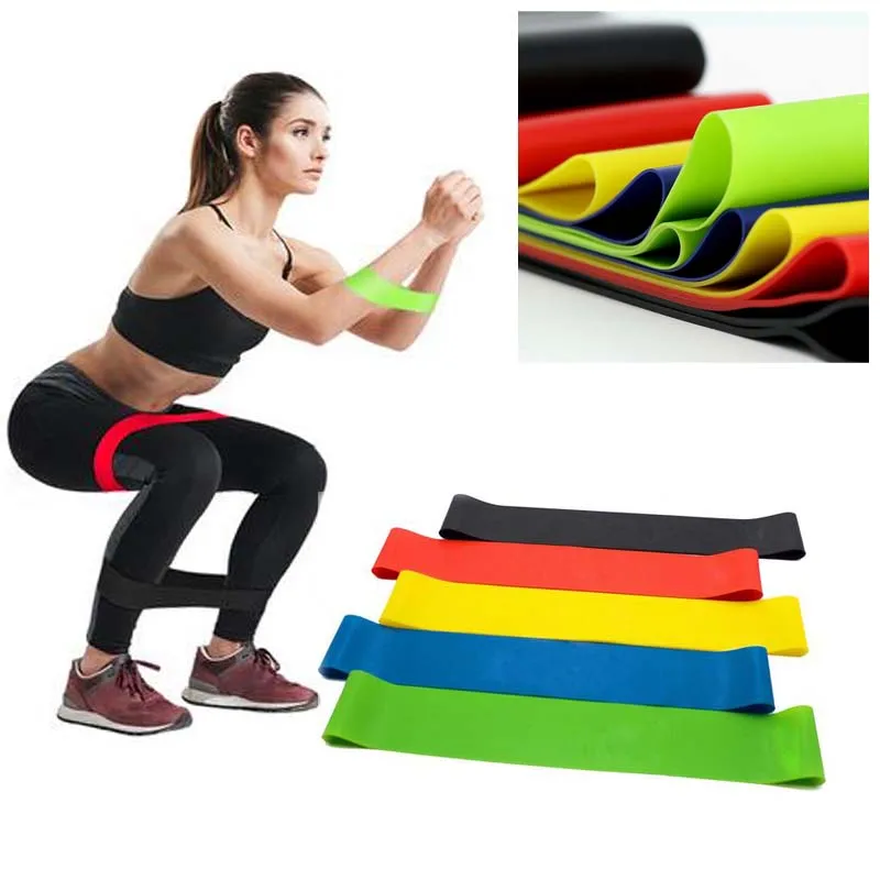 

Fitness Resistance Bands Rubber Band Fitness Gym Equipment Rubber Loops Latex Yoga Gym Strength Training Athletic Rubber Bands