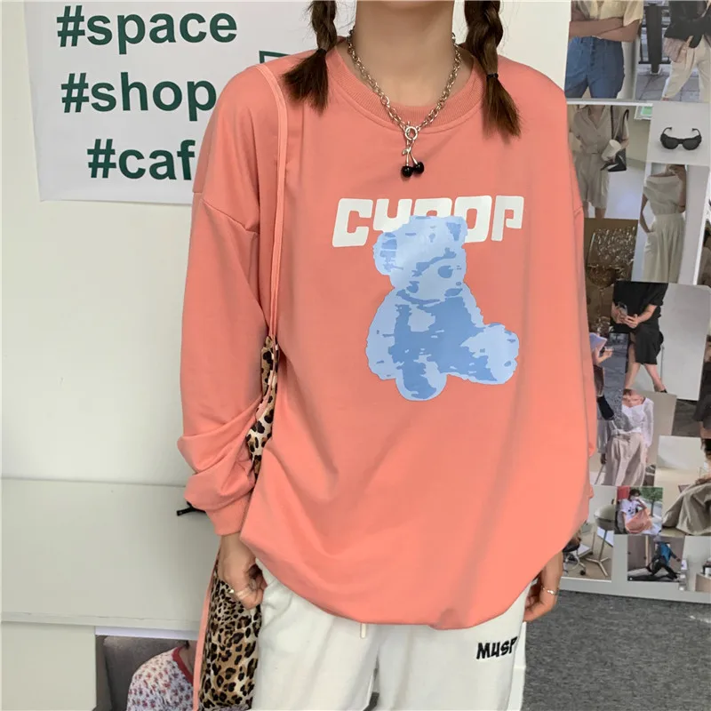 Oversized Hoodie Kawaii Clothes Sweatshirt Women Korean Fashion Women Sweetshirts Harajuku Hoodie Women Pullovers Vintage Autumn