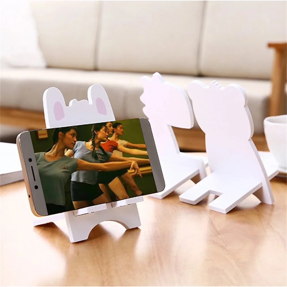 Cute Cartoon Foldable Portable Tablet Phone Bracket Stand Desktop Holder For iPhone iPad Samsung Huawei Cellphone Desk Carrier | Мобильные